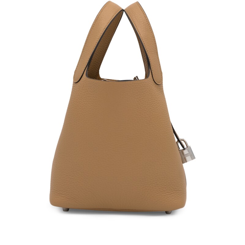 Hermès Chai Clemence Picotin Lock 18 Palladium Hardware - Image 2